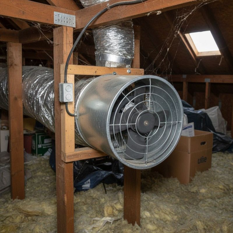 Solar Fan Installation in Alpharetta, GA